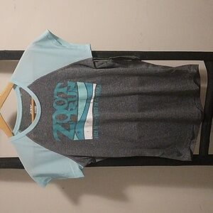 ¹1Women's Zoot Run Sunset Graphic Tee NWT